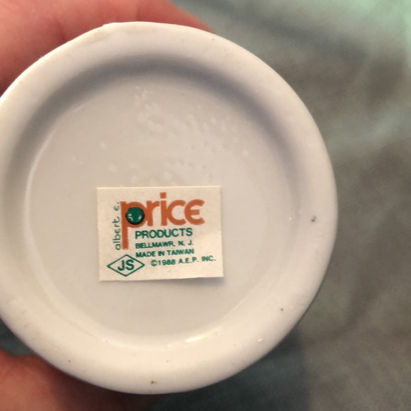 NWT Albert E  price products. Porcelain pump - Picture 3 of 3